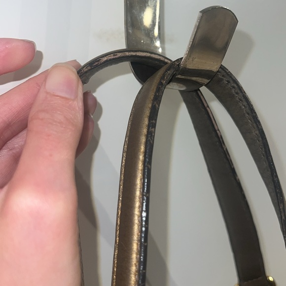 Authentic Gucci Limited Edition Large Soho Metallic Ombré Bronze Gold Chain - Picture 8 of 17